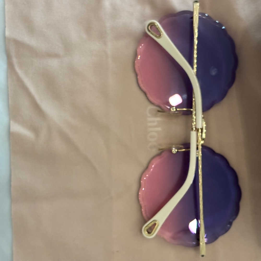 Chloe Purple and Pink Gradient Glasses